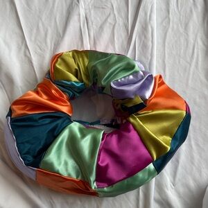 Colorful Patchwork Scrunchie Hangbag